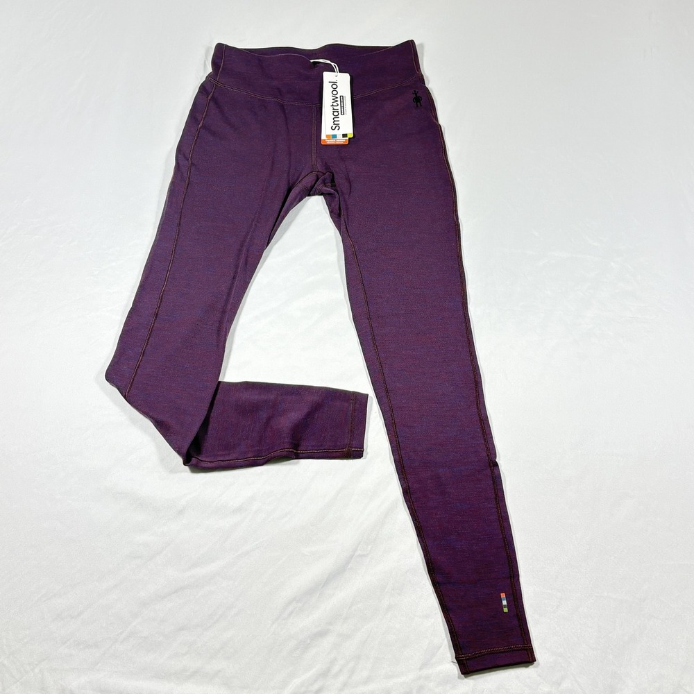 Smartwool Merino 250 Womens Thermal Merino Pants Purple Iris Size XS Hiking
